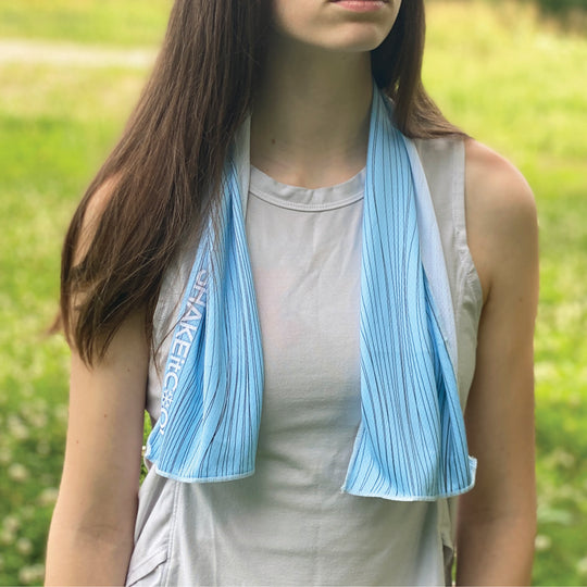 Original Cooling Towel - Blue Wave (32 x 6) banner
