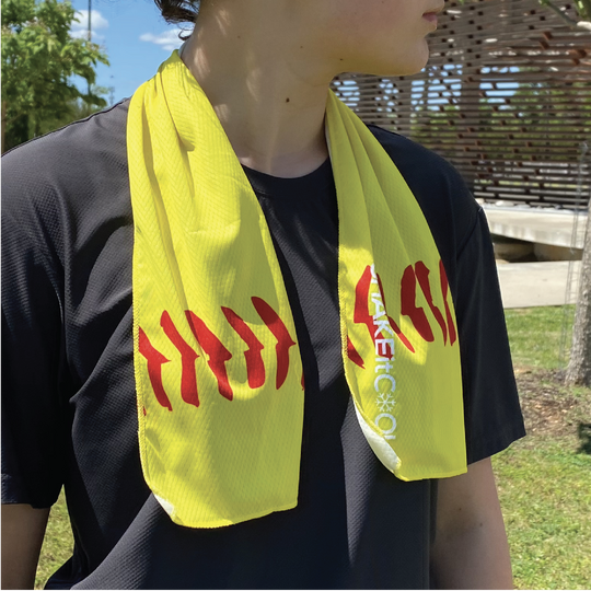 Original Cooling Towel - Softball (32 x 6) banner
