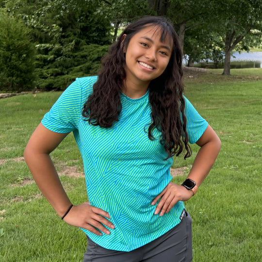 SIC Women's Cooling T-Shirt - Neon Tide banner