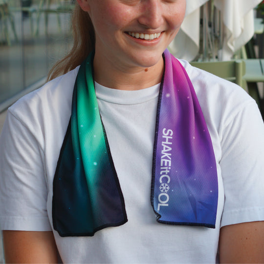 Original Cooling Towel - Aurora (32 x 6) banner